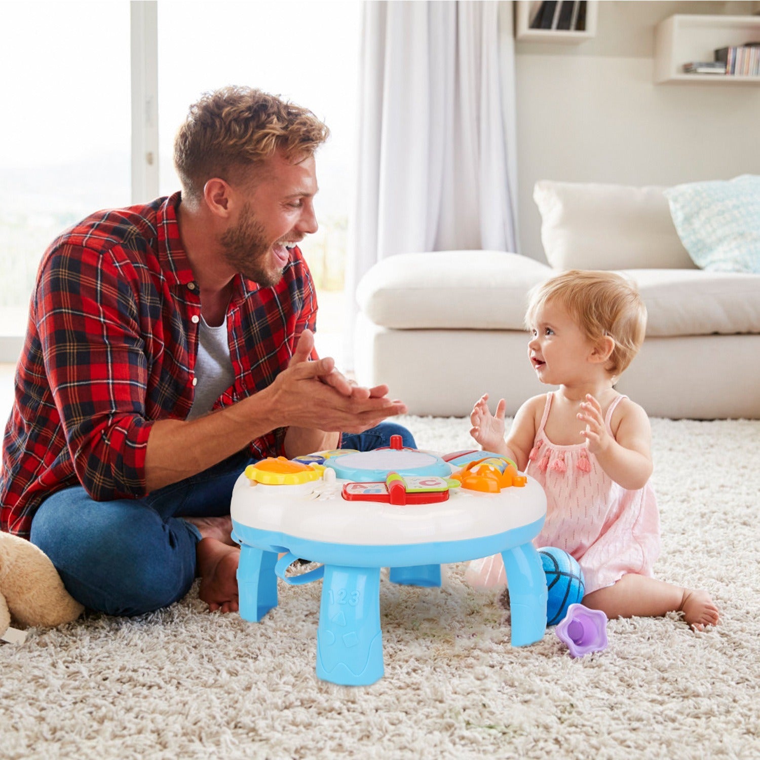 Toddler Musical Learning Table Educational Baby Toys - Mountain Lakes Mall