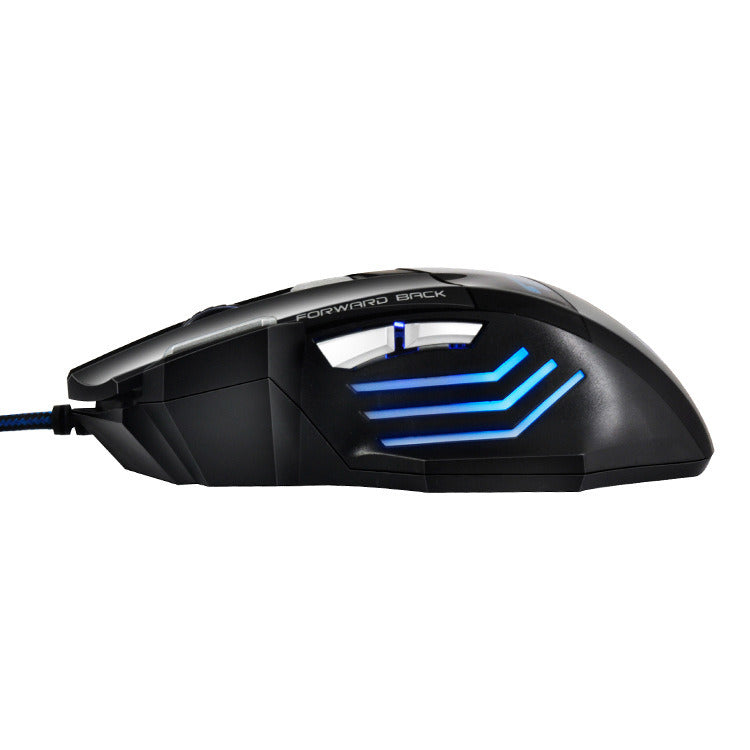 Computer Mouse Gamer Ergonomic Gaming Mouse USB Wired Game Mause 5500 DPI Silent Mice With LED Backlight 7 Button For PC Laptop - Mountain Lakes Mall