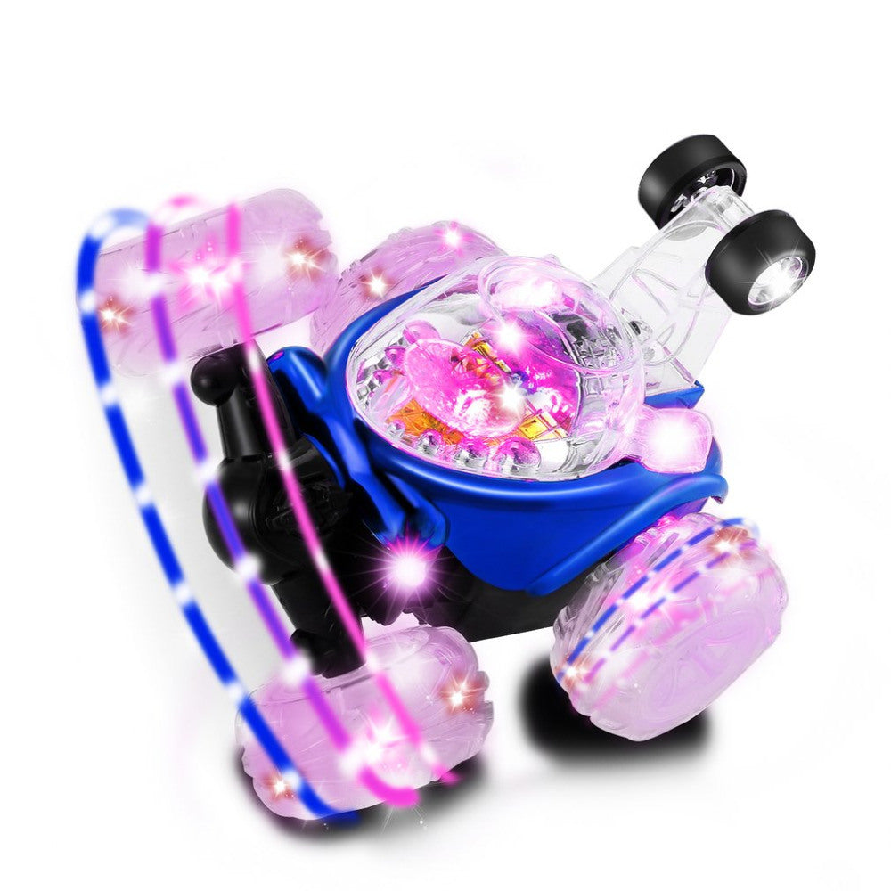 Mini Tumbling Stunt Car Remote Control Dump Off Road Light car Drift racing - Mountain Lakes Mall