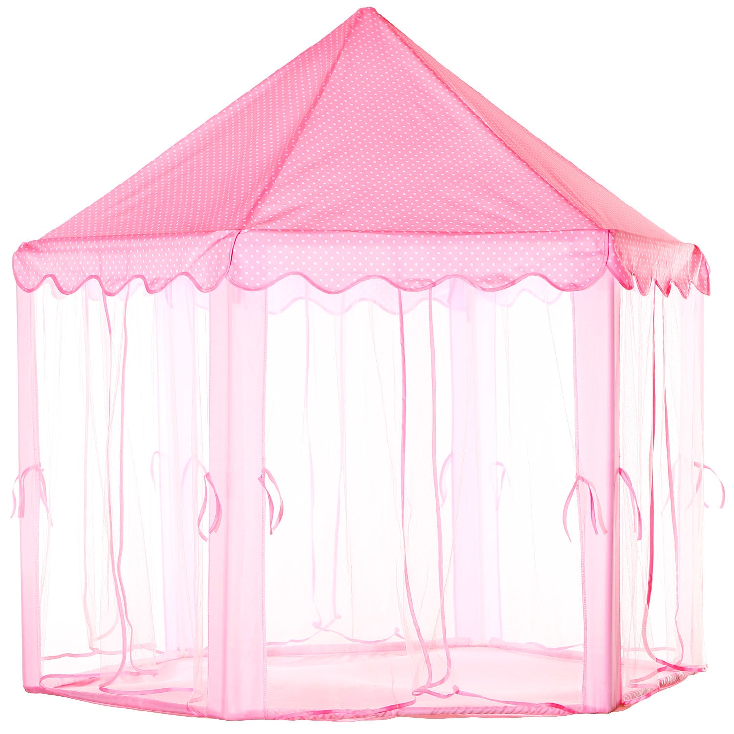 Kids Play Tents Princess for Girls Princess Castle Children Playhouse Indoor Outdoor Use - Mountain Lakes Mall