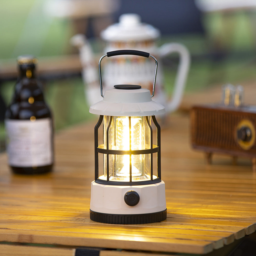 400 Lumens NEW Retro Camping Lights; Atmosphere Tent Lights COB Battery Lighting Hanging Lights - Mountain Lakes Mall