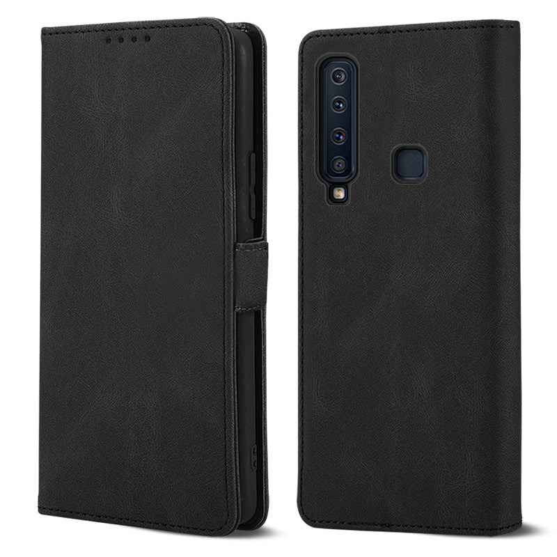 Case for Samsung Galaxy A9 2018 Phone Case Soft TPU Samsung Galaxy A9 2018 Phone Case Wallet style leather case(Samsung Galaxy A9 2018-pitao-hei) - Mountain Lakes Mall