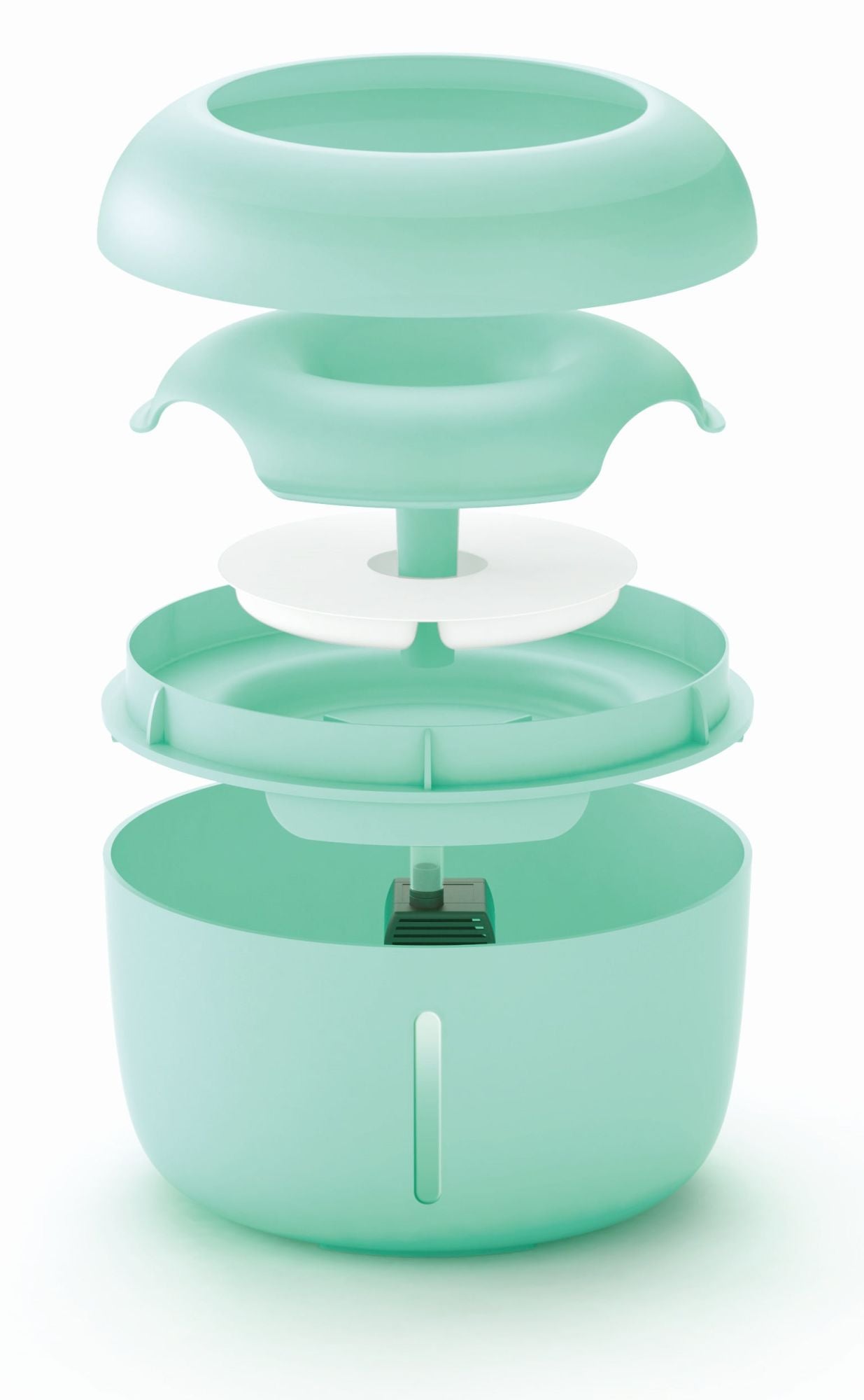 Pet Life 'Moda-Pure' Ultra-Quiet Filtered Dog and Cat Fountain Waterer - Mountain Lakes Mall