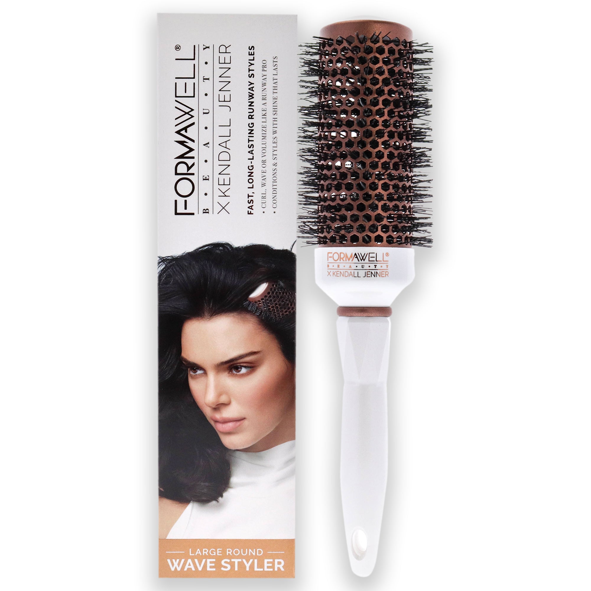 Beauty X Kendall Jenner Large Round Brush by Kendall Jenner for Unisex - 1 Pc Hair Brush - Mountain Lakes Mall