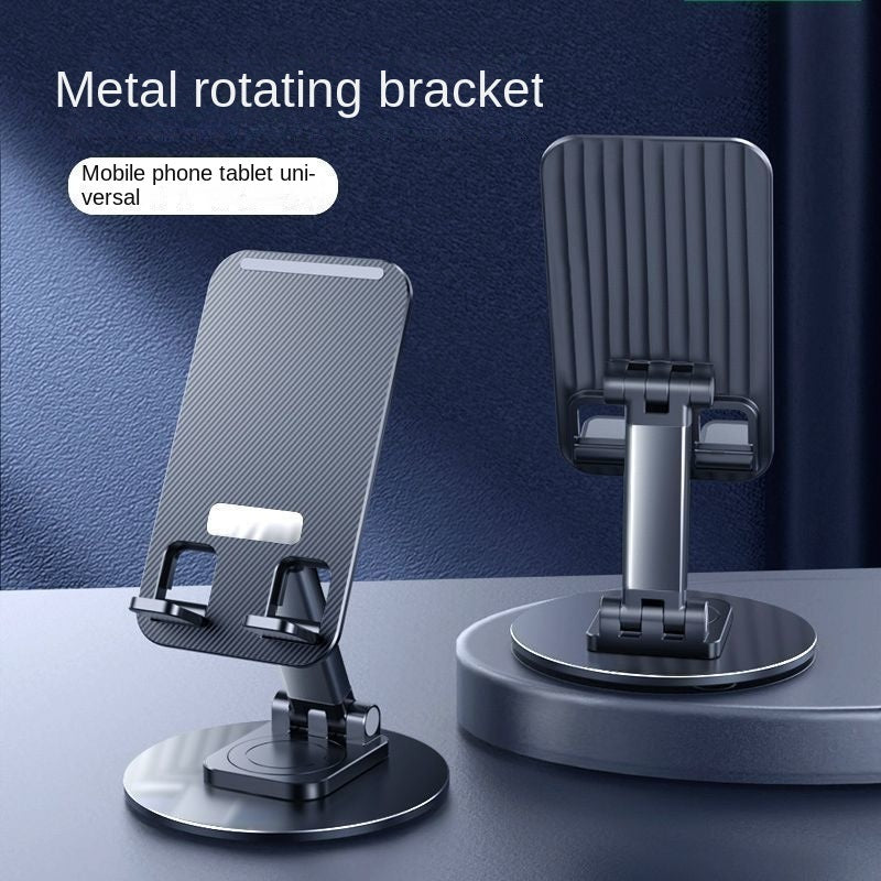 Foldable Cell Phone Stand, C4 Portable Aluminum Phone Holder, Adjustable Phone Dock Cradle Compatible With IPhone 14,13,12,11 Pro Max, Samsung Galaxy, Small Tablets And Other Phones - Mountain Lakes Mall