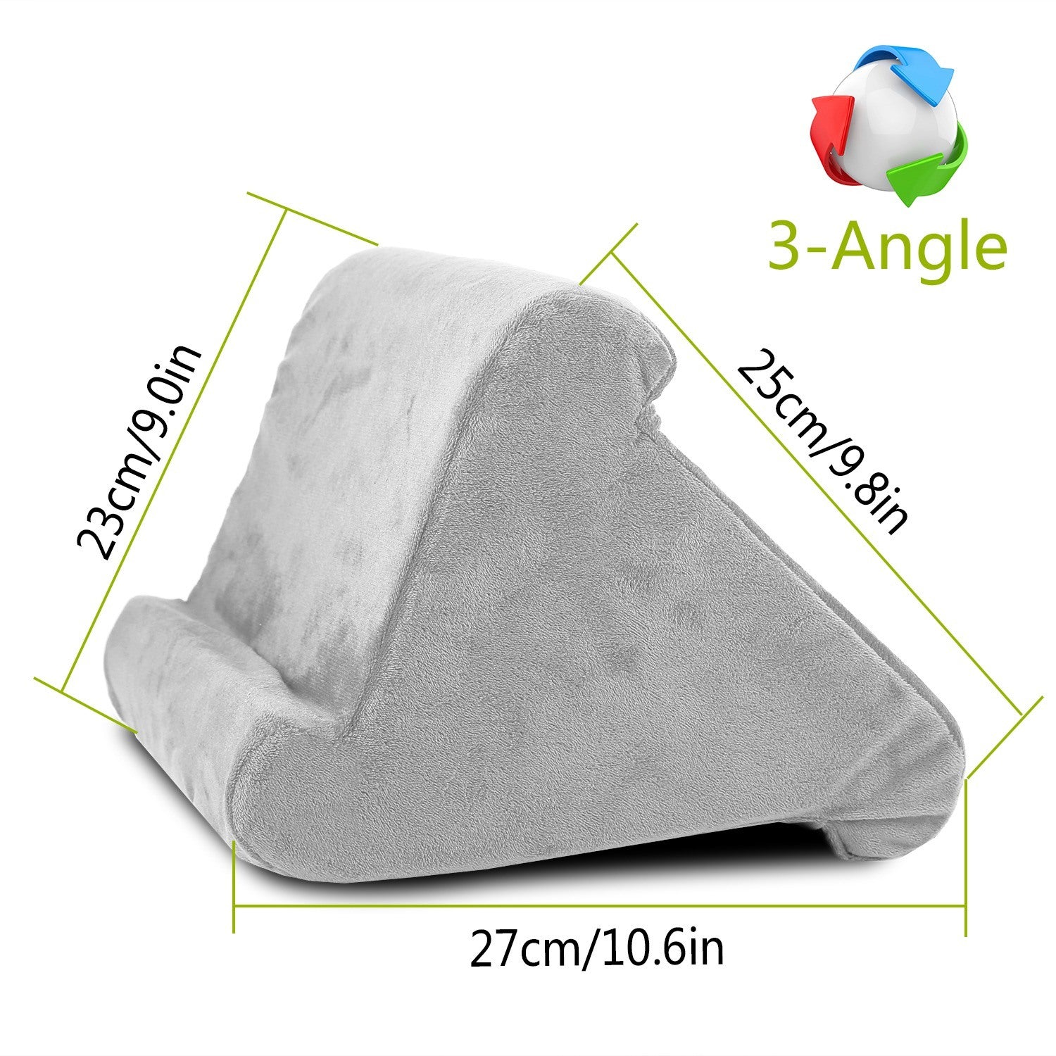 Multi-Angles Soft Tablet Stand Tablet Pillow for iPad Smartphones E-Readers Books Magazines - Mountain Lakes Mall