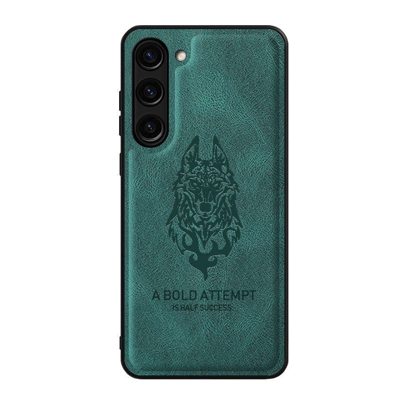 Case for Samsung Galaxy S23 Phone Case Soft TPU Samsung Galaxy S23 Phone Case(Samsung Galaxy S23-tiepi-wolf-hei) - Mountain Lakes Mall