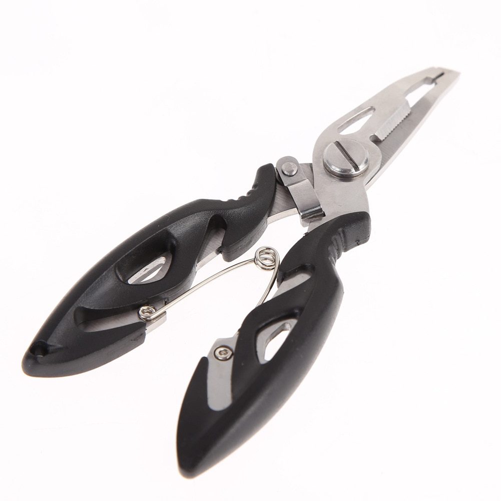 Outdoor Curved Mouth Fishing Pliers Hook Scissors Fishing Line Scissors Eagle Nose Pliers Lure Scissors Stainless Steel Lure Pli - Mountain Lakes Mall