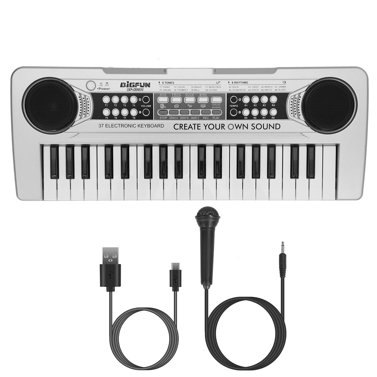 37 Keys Digital Music Electronic Keyboard Electric Piano Musical Instrument Kids Learning - Mountain Lakes Mall