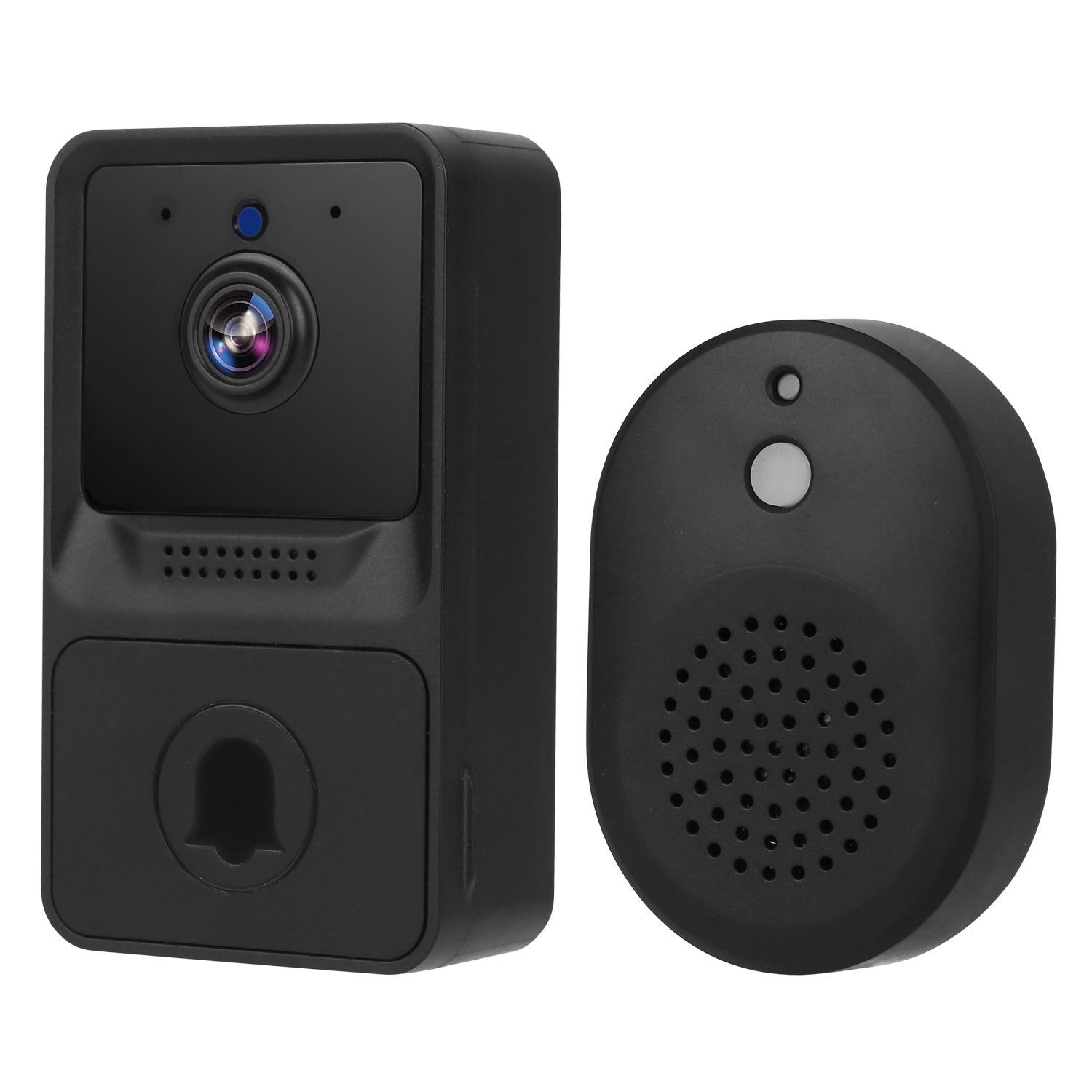 Smart Wireless WiFi Doorbell Security 2 Way Intercom Visual Bell Chime Night Vision Camera Door Bell - Mountain Lakes Mall