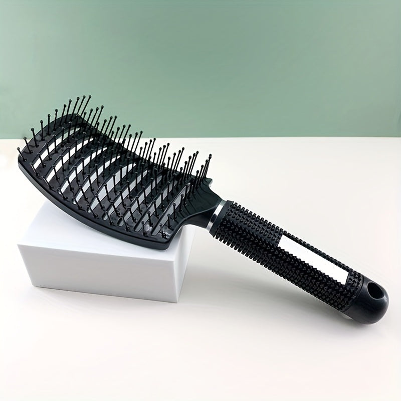 Curved Vented Styling Hair Brushes with Detangling Pins - Mountain Lakes Mall