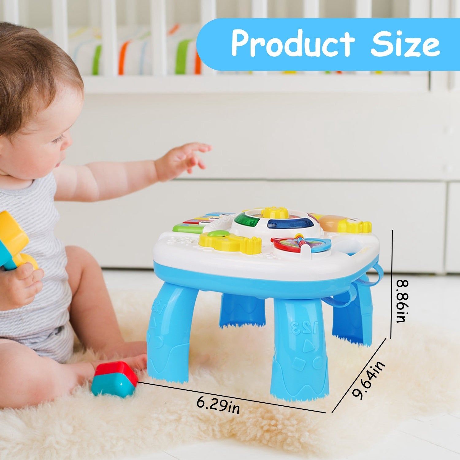 Toddler Musical Learning Table Educational - Mountain Lakes Mall