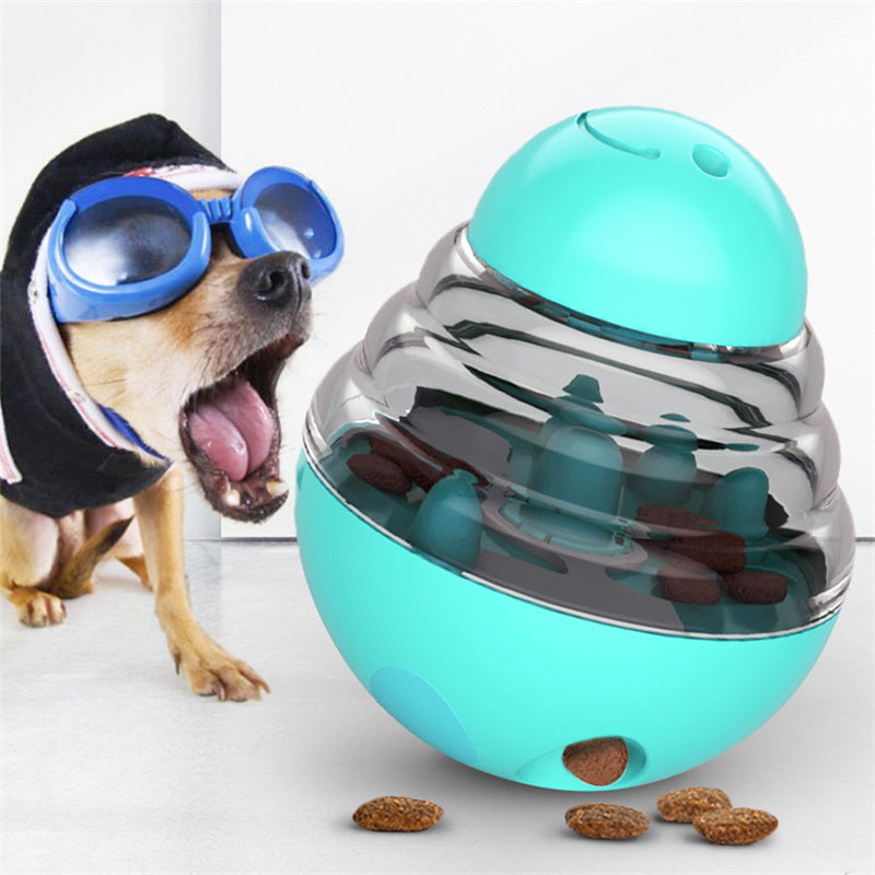 Dog Toys Food Ball Food Dispenser Training Balls Interactive Puppy Cat Slow Feed Pet Tumbler Toy Dogs Puzzle Toys Pet Supplies - Mountain Lakes Mall