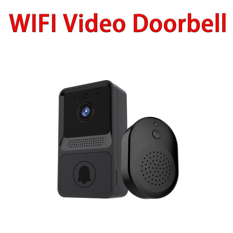 WiFi Video Doorbell Camera Digital Ring Connect Wireless Security Intercom Outdoor Eye Peephole Smart Home Voice Phone Door Bell - Mountain Lakes Mall