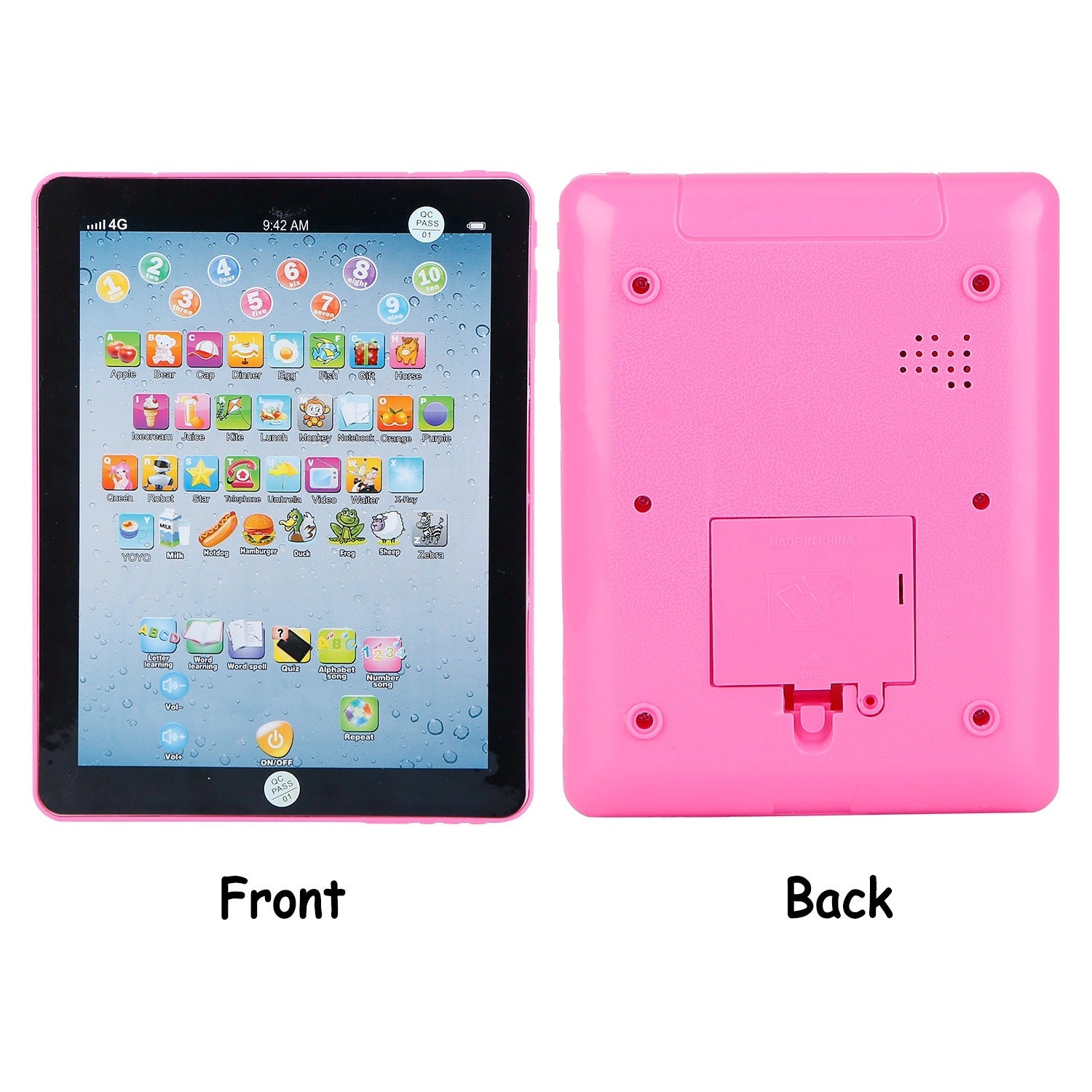 Baby Learning Tablet Educational Mini Pads Toys Touch Learn - Mountain Lakes Mall