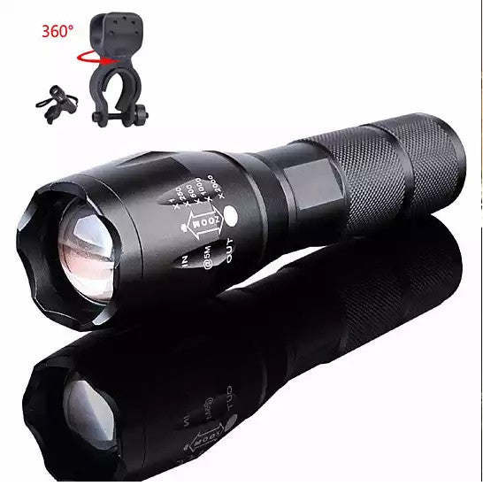 Zoom In A Flash Your Big Flash Light In Small Footprint + Bonus Bike Mount Free - Mountain Lakes Mall