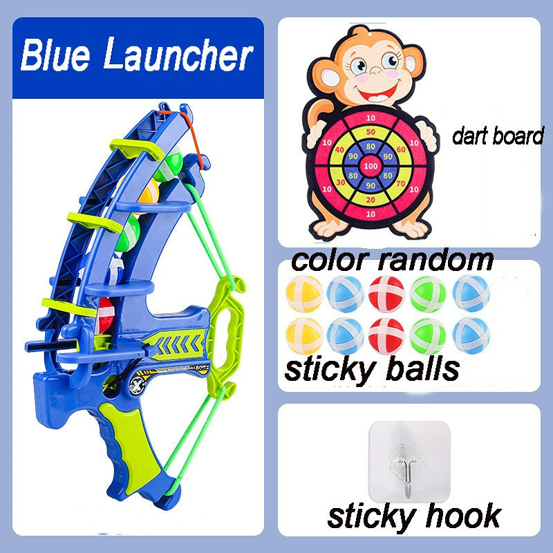 Montessori Throw Sport Slingshot Target Sticky Ball (12 balls) Dartboard Board Games - Mountain Lakes Mall