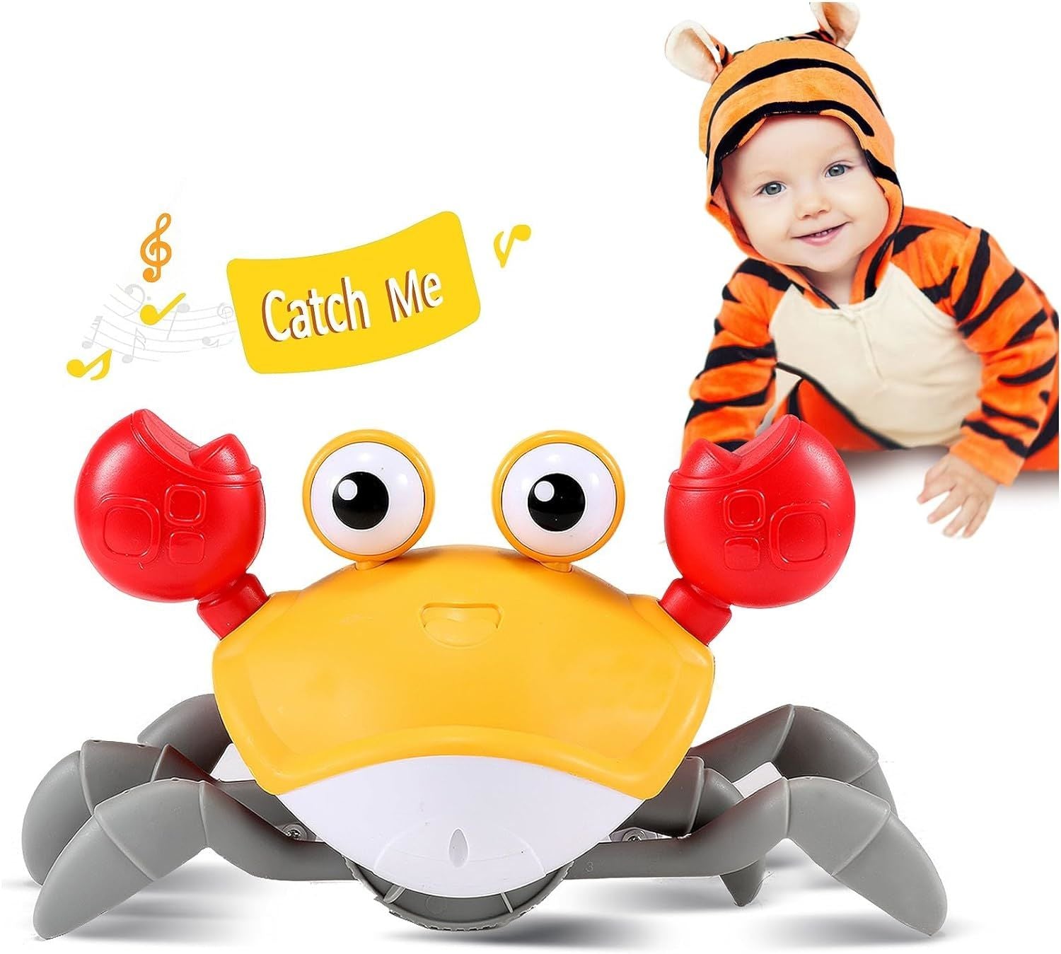 Crawling Crab Toy - Crawly Crabby Tummy Time Toys - Mountain Lakes Mall