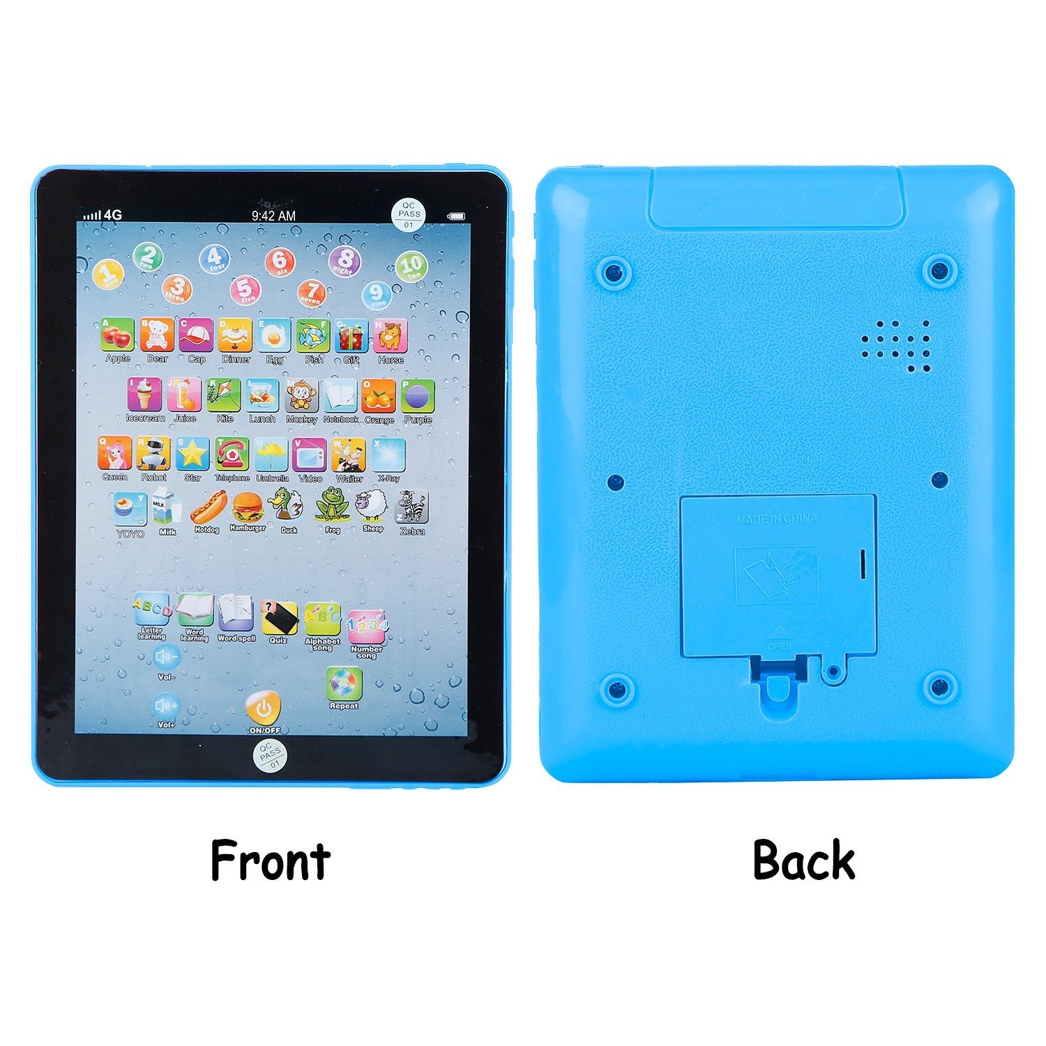 Baby Learning Tablet Educational Mini Pads Toys Touch Learn - Mountain Lakes Mall