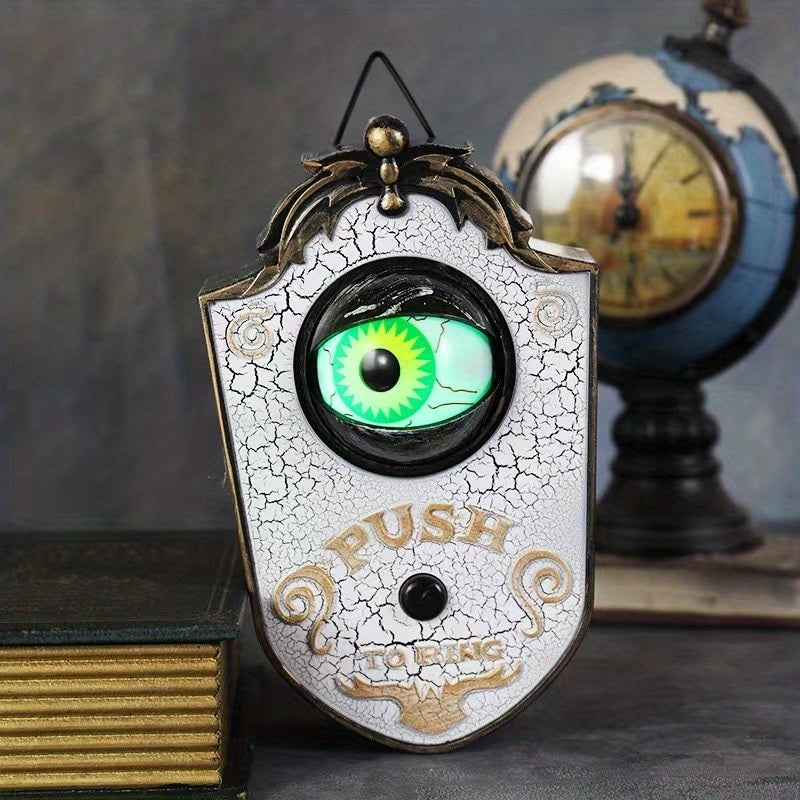 Halloween Decoration, Ghost Doorbell Animated Eyeball Halloween Decoration With Spooky Sounds - Mountain Lakes Mall