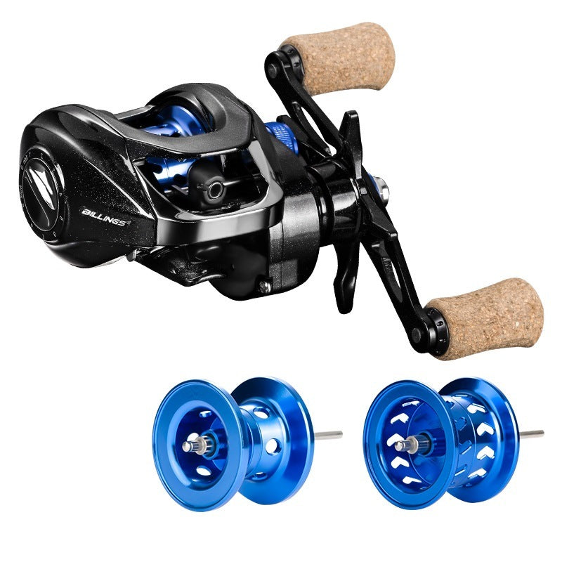 Left Handed Fishing Reel with Spool Carbon Fiber Drag - Mountain Lakes Mall