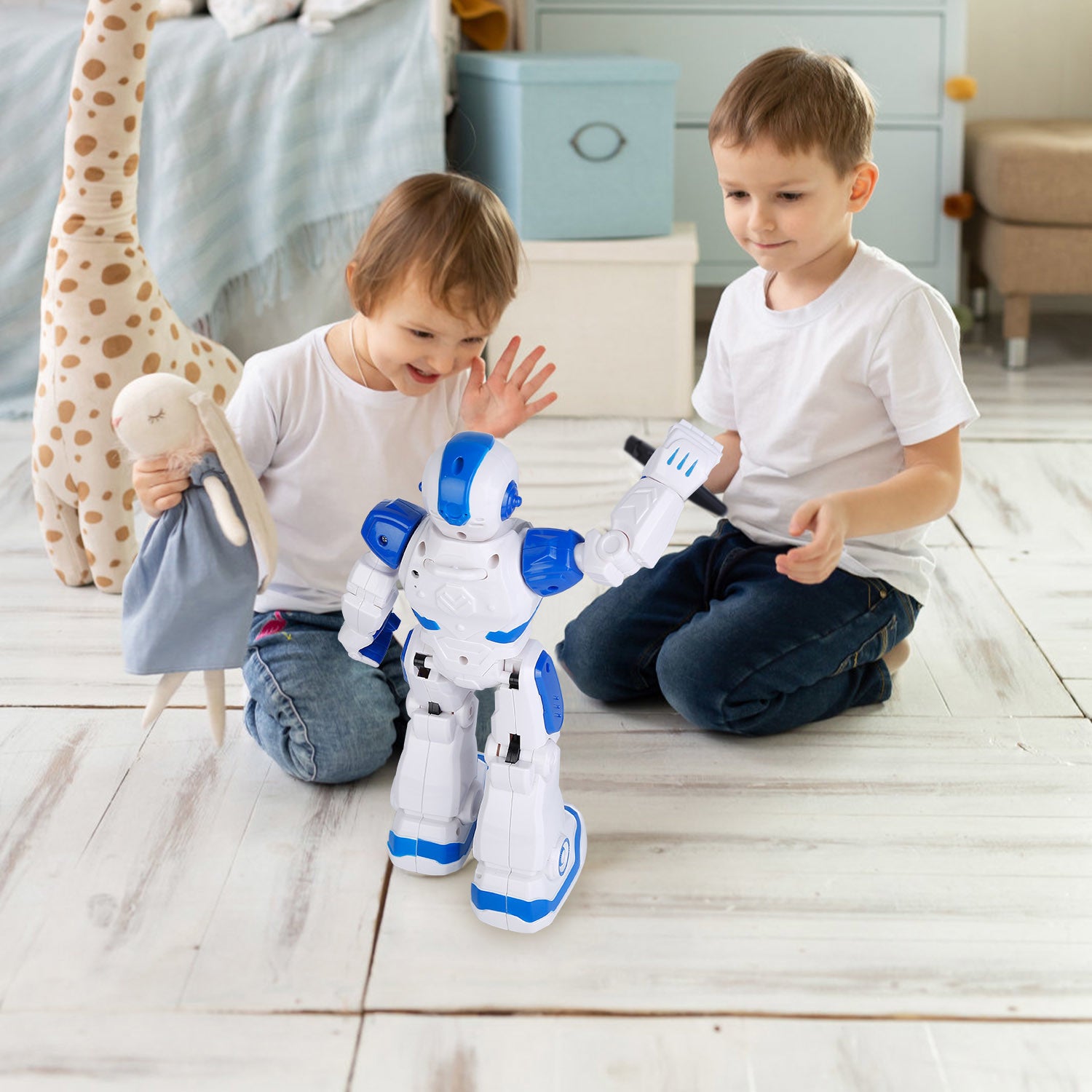 Intelligent Remote Control Robot Gesture Sensing Smart Programmable Robot Walking Singing Dancing Educational Toy - Mountain Lakes Mall