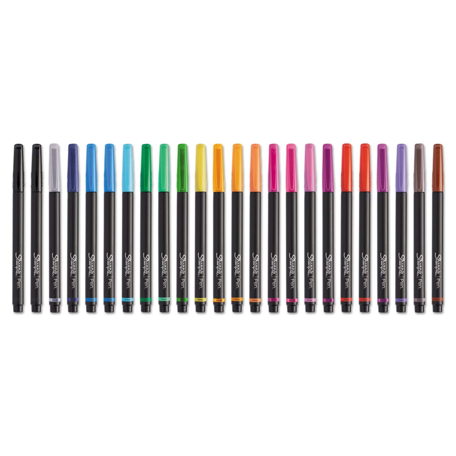 Sharpie Art Pens, Fine Point, Assorted Colors, 24 Count - Mountain Lakes Mall