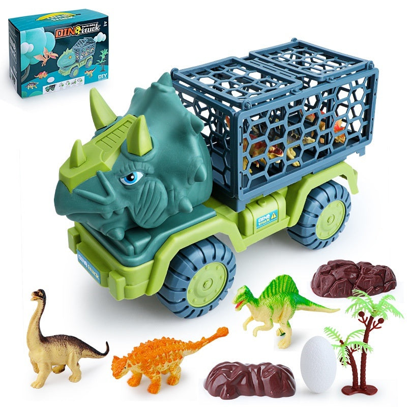 Large Dinosaur Inertia Transport Toy Car Children's Truck Christmas Birthday Gift - Mountain Lakes Mall