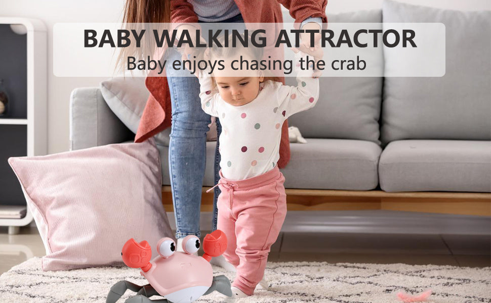 Crawling Crab Toy - Crawly Crabby Tummy Time Toys - Mountain Lakes Mall