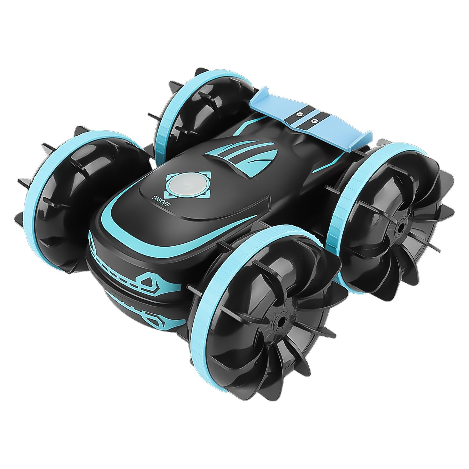 2 In 1Amphibious RC Car Toy 2.4GHz 4WD Double Sided 360° Rotating Waterproof RC Stunt Car - Mountain Lakes Mall