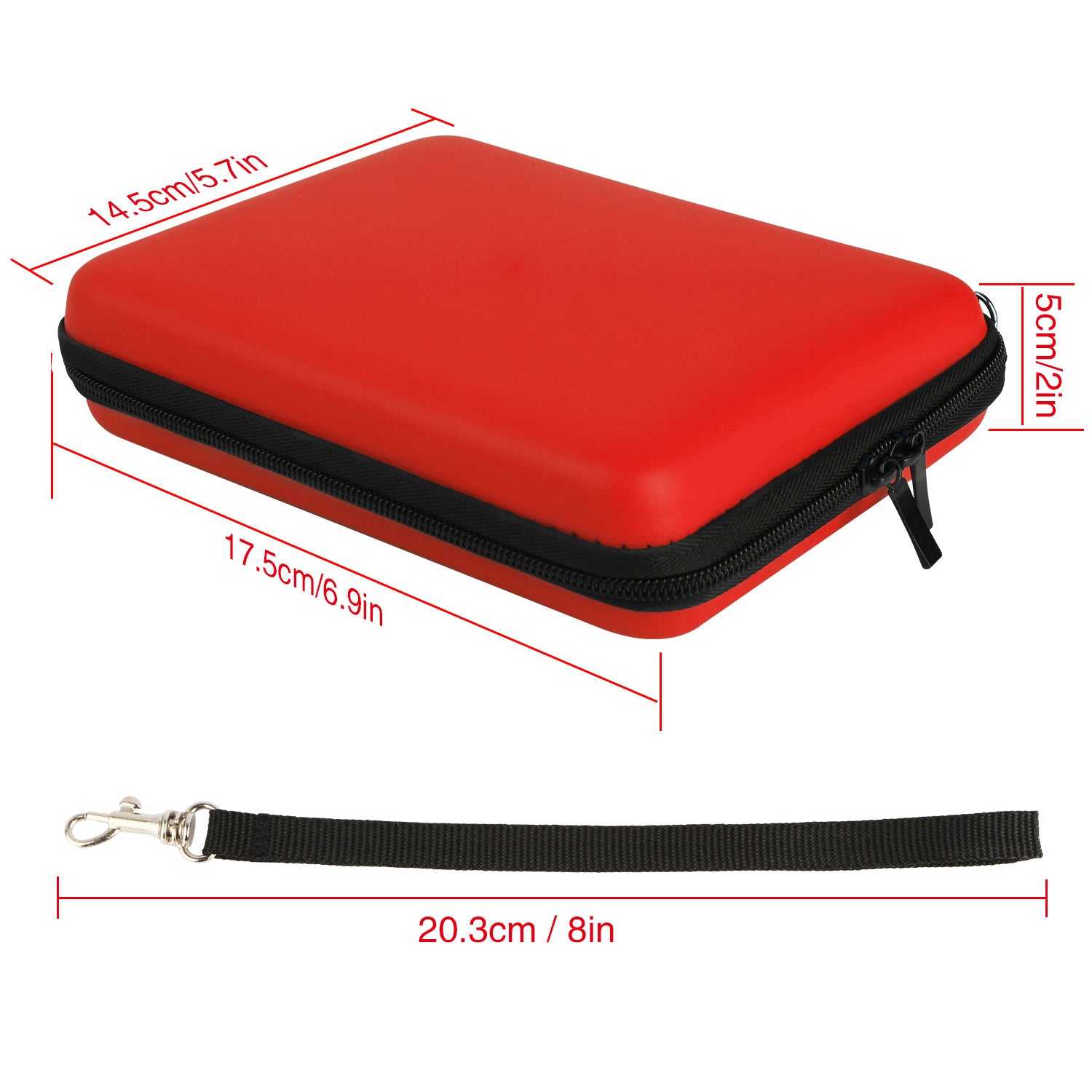 Carrying Case for Nintendo Switch Protective EVA Hard Portable Carry Case Shell Pouch - Mountain Lakes Mall