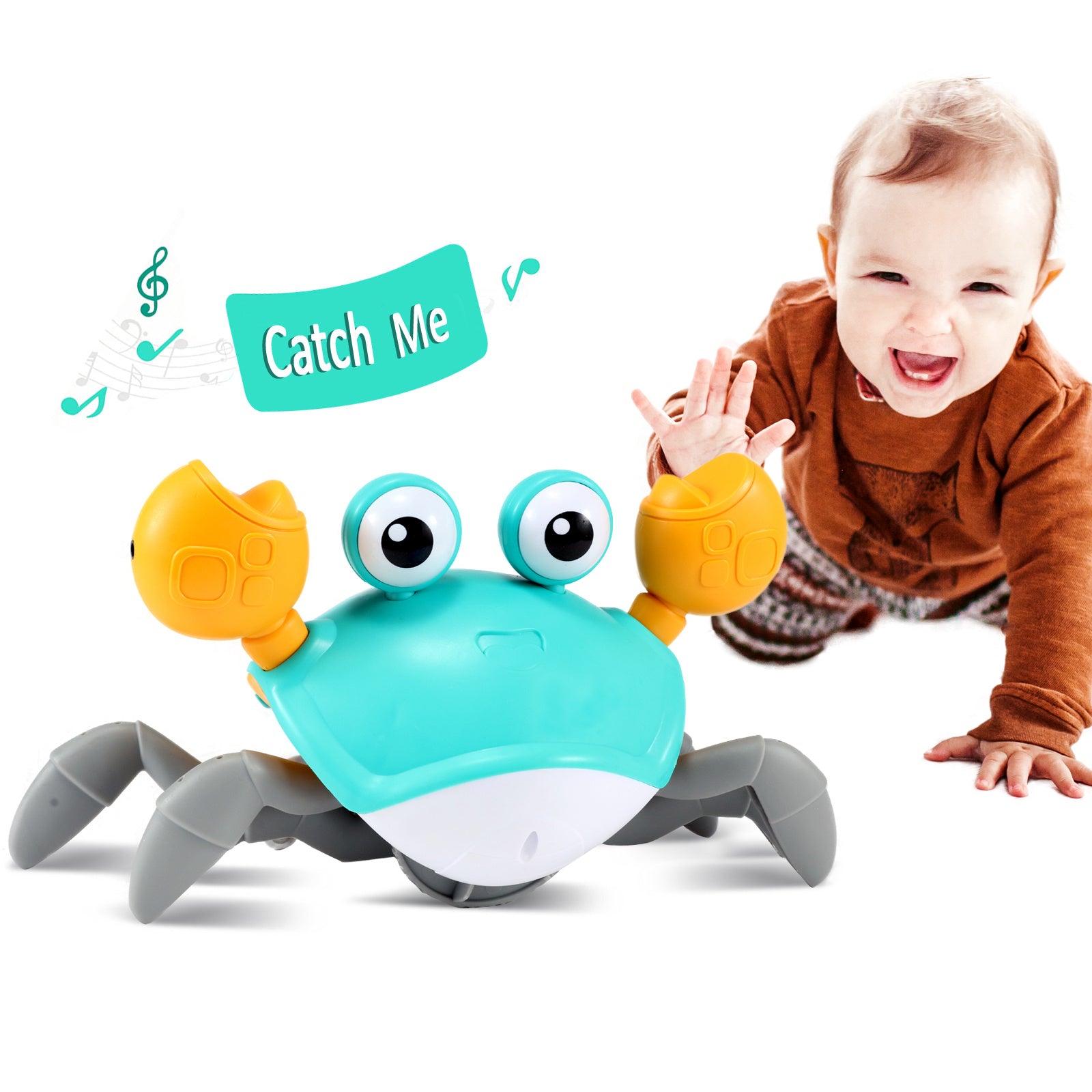 Crawling Crab Toy - Crawly Crabby Tummy Time Toys - Mountain Lakes Mall