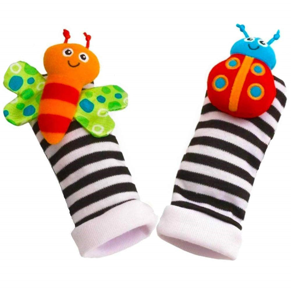 Baby Infant Rattle Socks Toys 3-6 to 12 Months Girl Boy Learning Toy - Mountain Lakes Mall