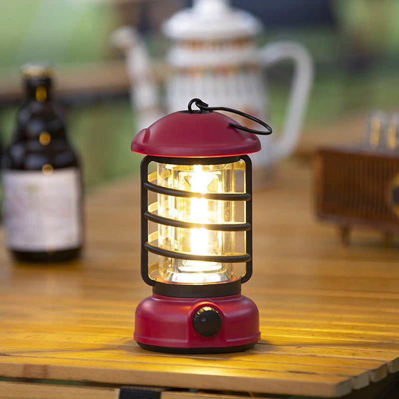 400 Lumens NEW Retro Camping Lights; Atmosphere Tent Lights COB Battery Lighting Hanging Lights - Mountain Lakes Mall