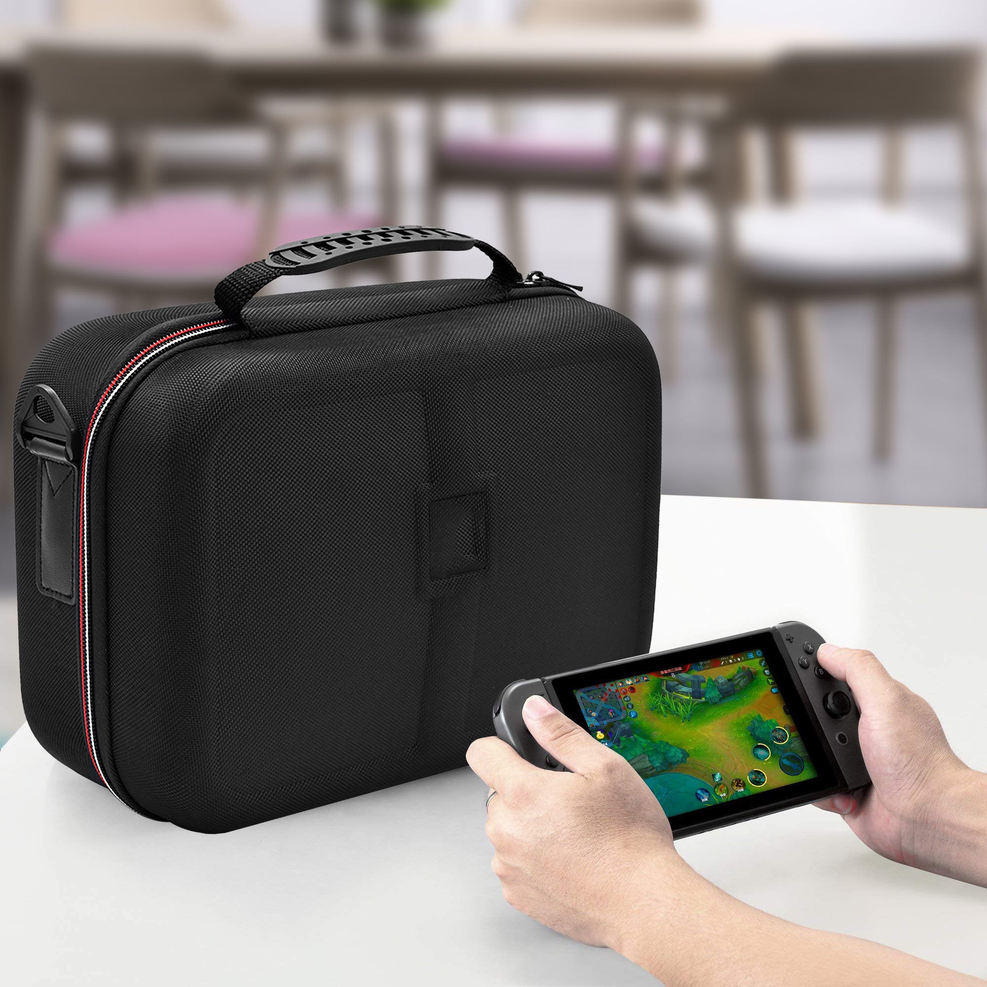 Portable Deluxe Carrying Case for Nintendo Switch Protected Travel Case - Mountain Lakes Mall