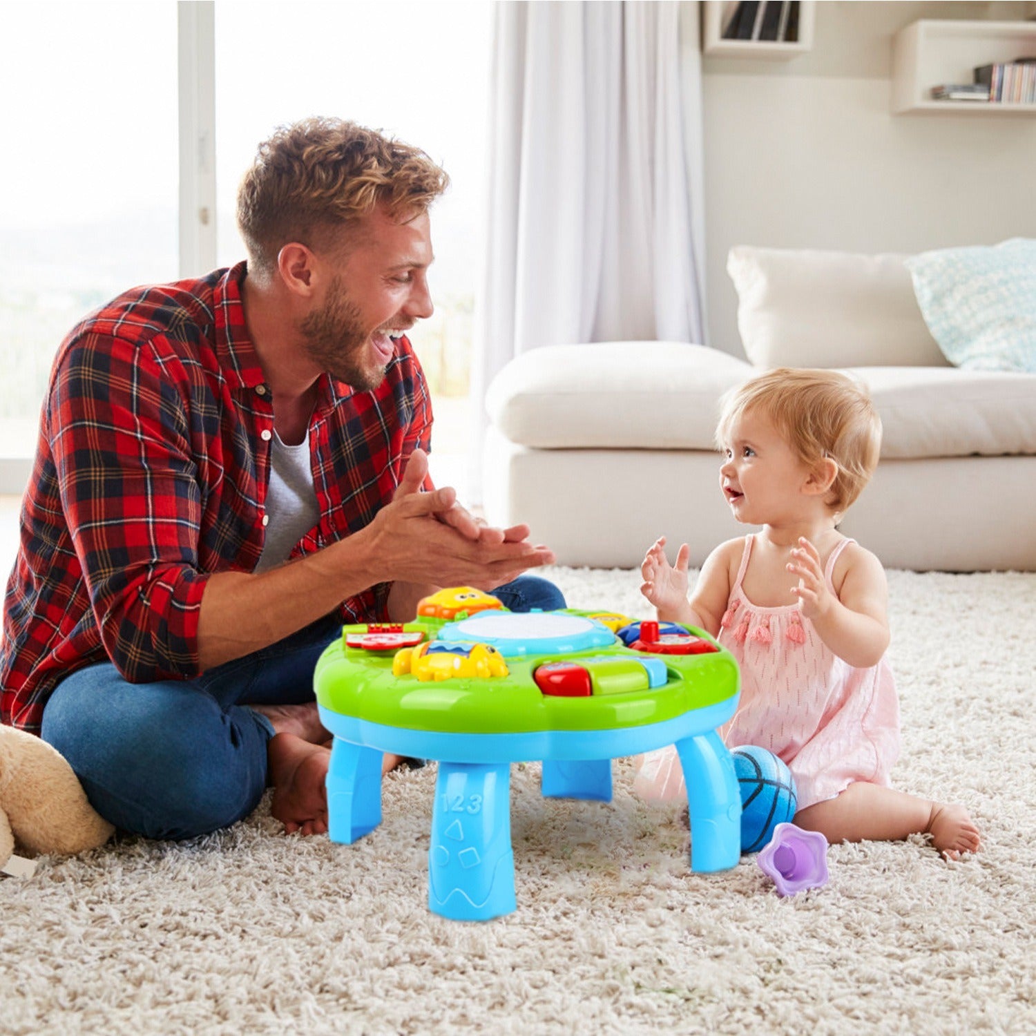 Toddler Musical Learning Table Educational Baby Toys - Mountain Lakes Mall