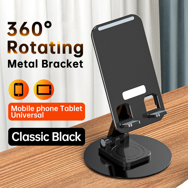 Foldable Cell Phone Stand, C4 Portable Aluminum Phone Holder, Adjustable Phone Dock Cradle Compatible With IPhone 14,13,12,11 Pro Max, Samsung Galaxy, Small Tablets And Other Phones - Mountain Lakes Mall