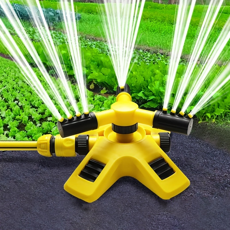 1pc Automatic Rotating Sprinkler; 360° Watering Tools For Lawn; Nozzle For Garden Irrigation - Mountain Lakes Mall