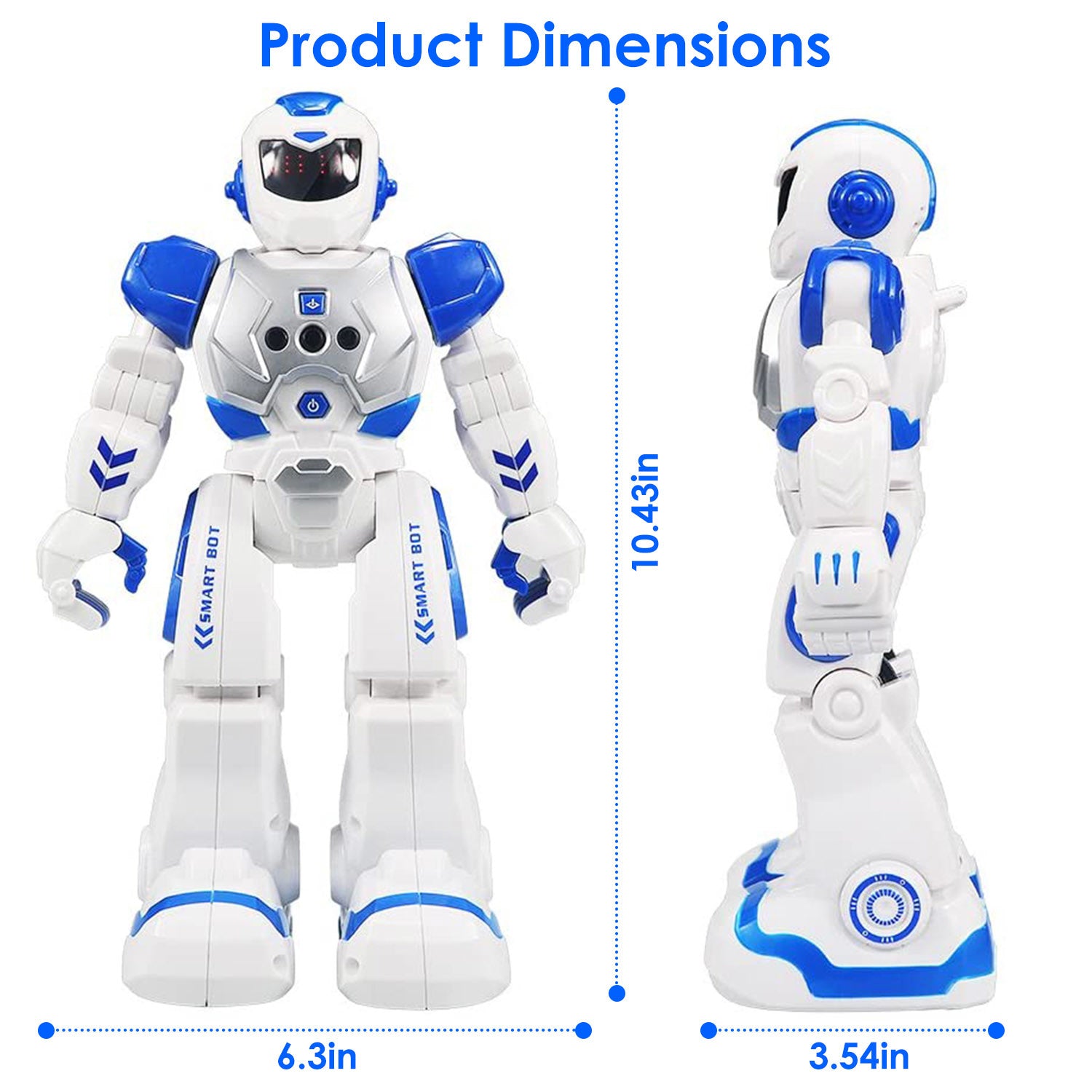 Intelligent Remote Control Robot Gesture Sensing Smart Programmable Robot Walking Singing Dancing Educational Toy - Mountain Lakes Mall