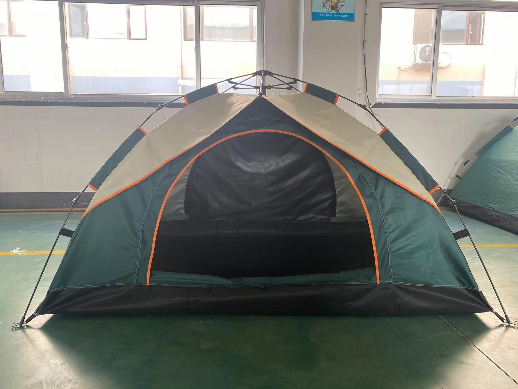 Camping dome tent is suitable for 2/3/4/5 people, waterproof, spacious, portable backpack tent - Mountain Lakes Mall