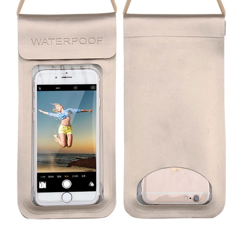 Waterproof Cell Phone Pouch; Universal Mobile Phone Dry Bag For Beach Pool Fishing Hiking - Mountain Lakes Mall