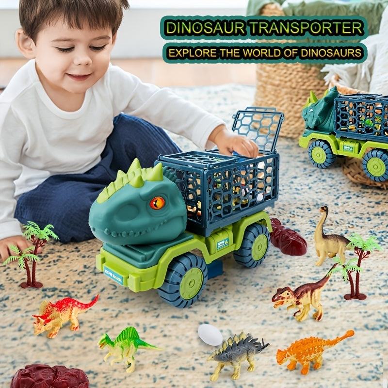 Large Dinosaur Inertia Transport Toy Car Children's Truck Christmas Birthday Gift - Mountain Lakes Mall