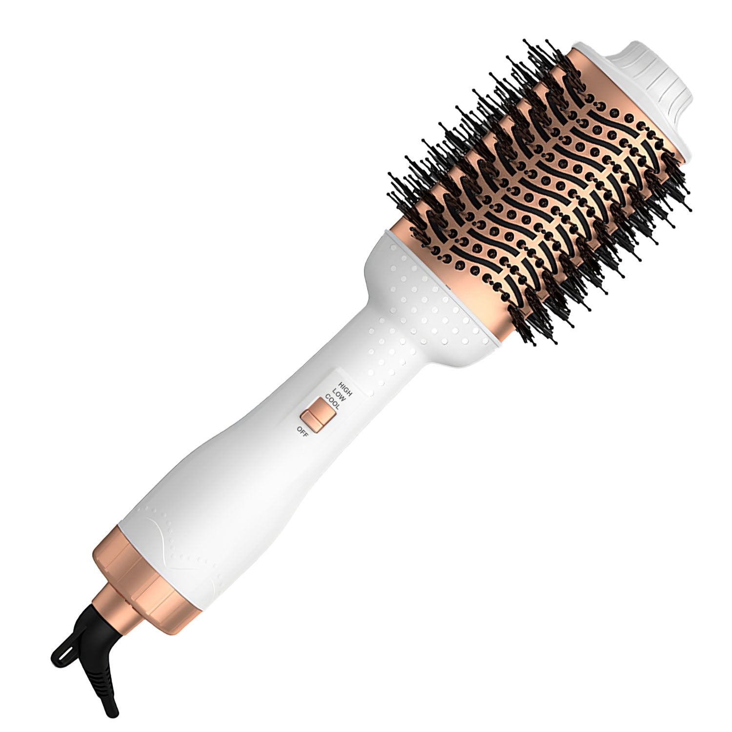 4 In 1 Hair Dryer Brush Curling Brush Hair Styler Volumizer Straightener - Mountain Lakes Mall