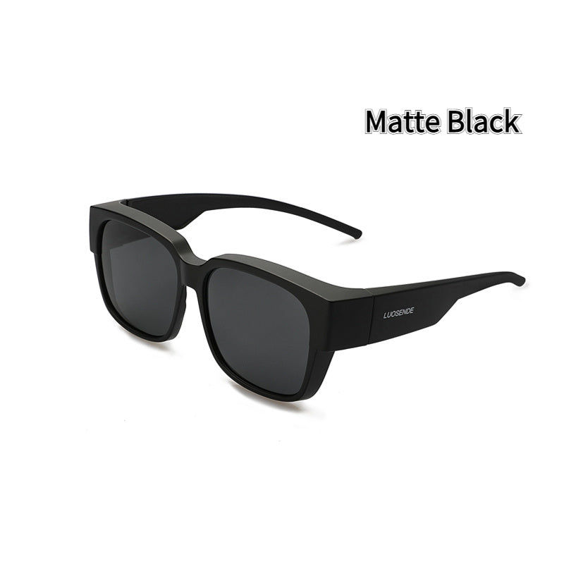 Fit Over Glasses Sunglasses For Men & Women Polarized Lens 100% UV Protection - Mountain Lakes Mall