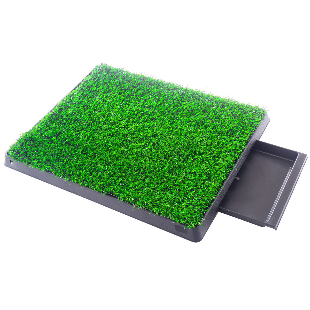 Pet toilet dog potty artificial turf environmental protection with drawer - Mountain Lakes Mall