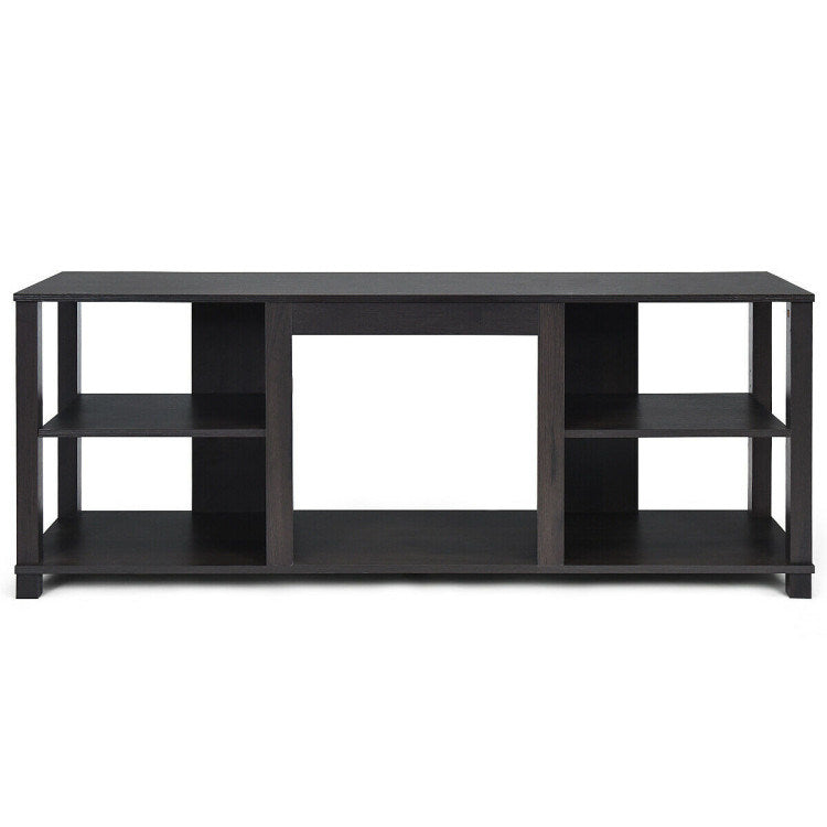 2-Tier TV Storage Cabinet Console with Adjustable Shelves - Mountain Lakes Mall