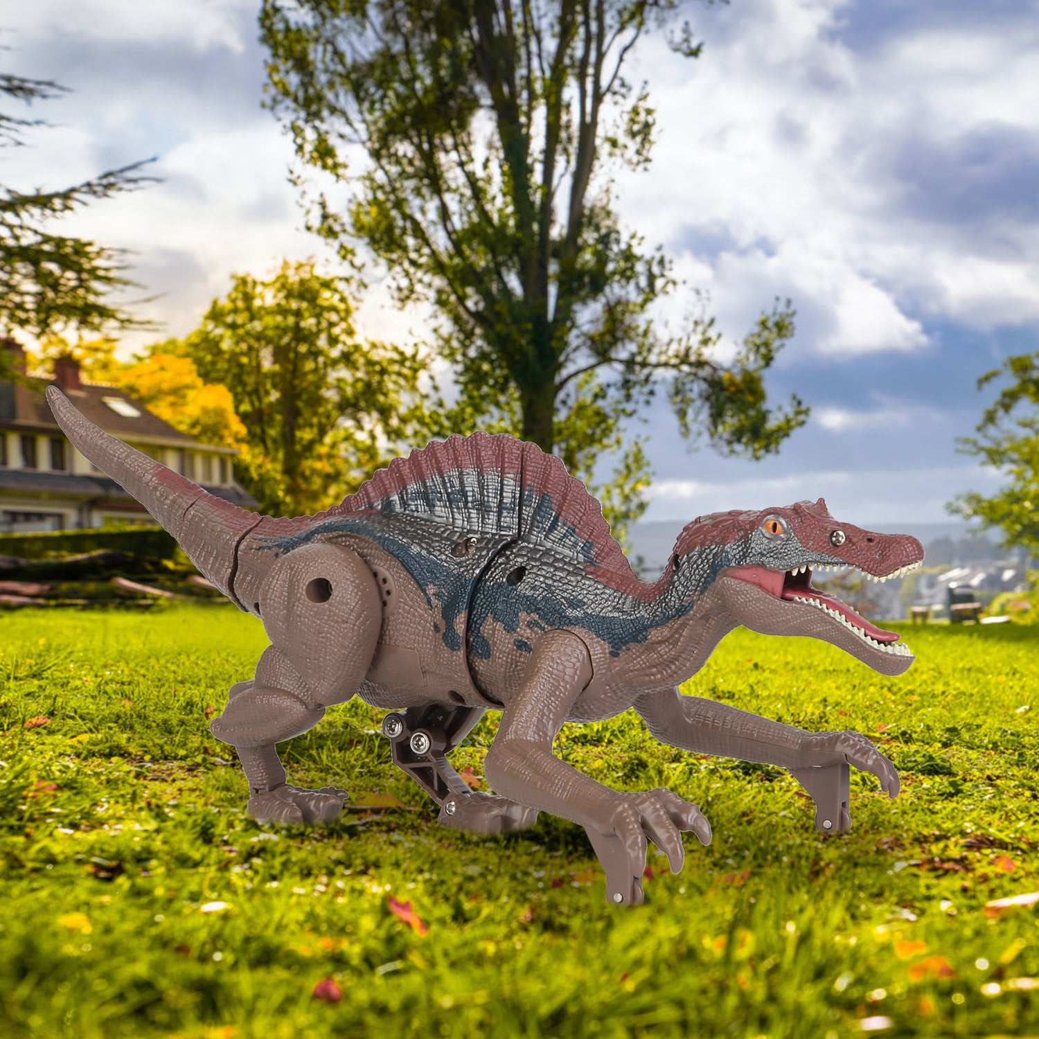 Remote Control Dinosaur Toys Jurassic Realistic RC Dinosaur Rechargeable T-Rex - Mountain Lakes Mall