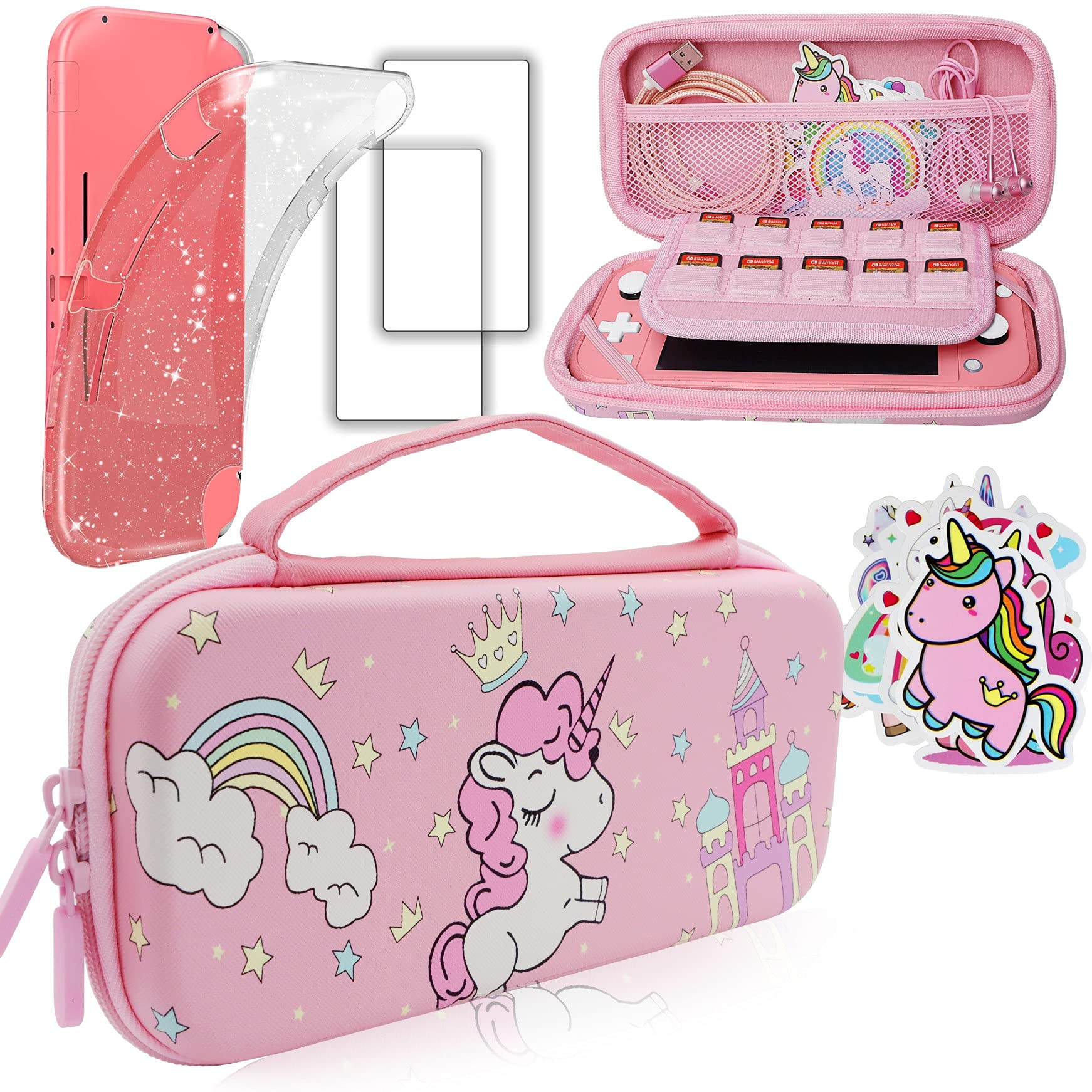 Pink Unicorn Carrying Case - Mountain Lakes Mall