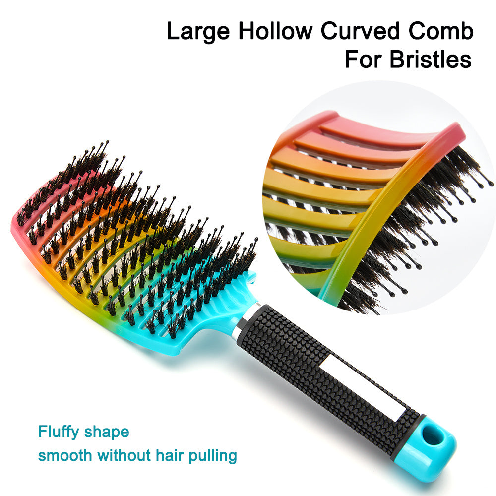 Hair Scalp Massage Comb Hairbrush Relief Stress Men Women Wet Curly Detangle Hair Brush For Salon Hairdressing Styling Hair Care