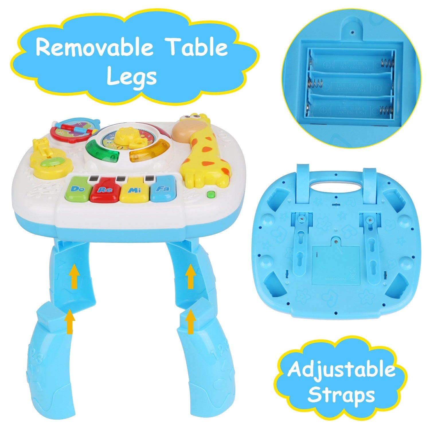 Toddler Musical Learning Table Educational - Mountain Lakes Mall